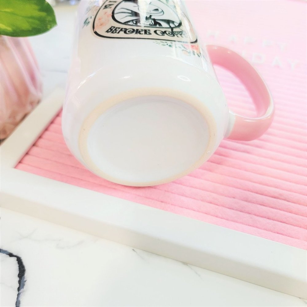 Jack Skellington Floral 15 Oz Ceramic Mug - Picture 4 of 6